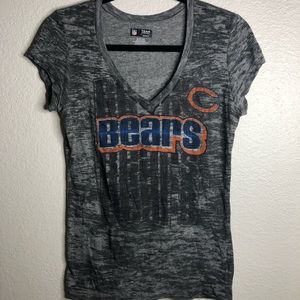 NFL Team Apparel Chicago Bears Womens Top Large